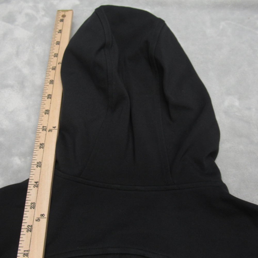 Lululemon City Trek Hoodie Womens 8 Black Pockets Hooded Back Zipper Wicking - Picture 11 of 13